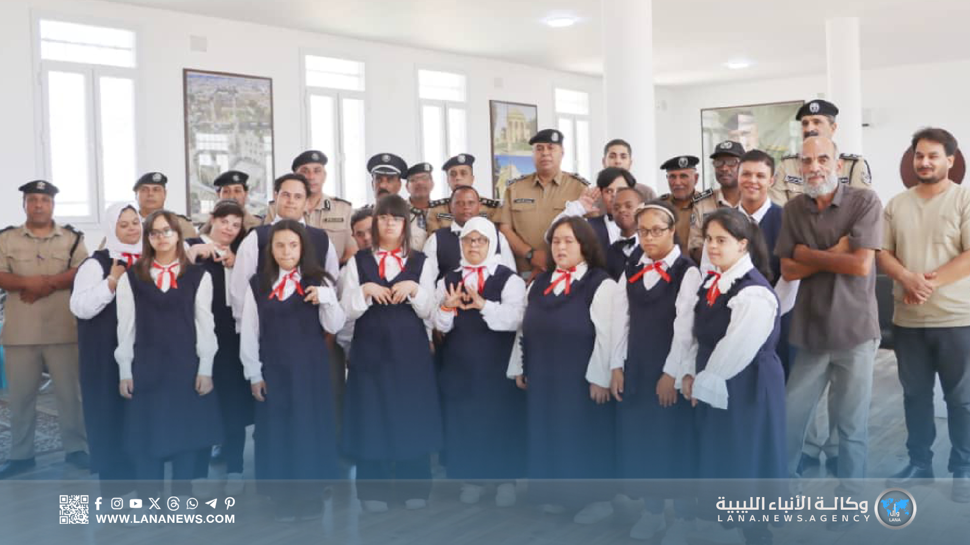 مديرية أمن المرج تحتفي بذوي الهمم 