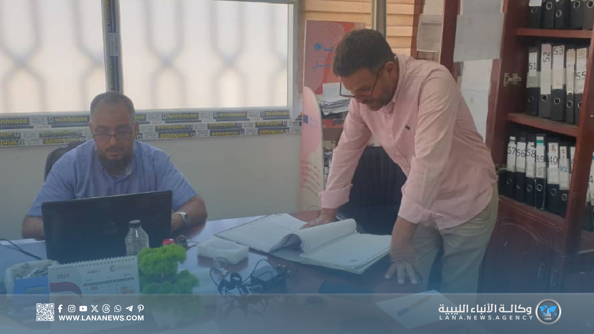 بدء أعمال لجنة الملاك الوظيفي بإدارة الخدمات الصحية الأبيار
