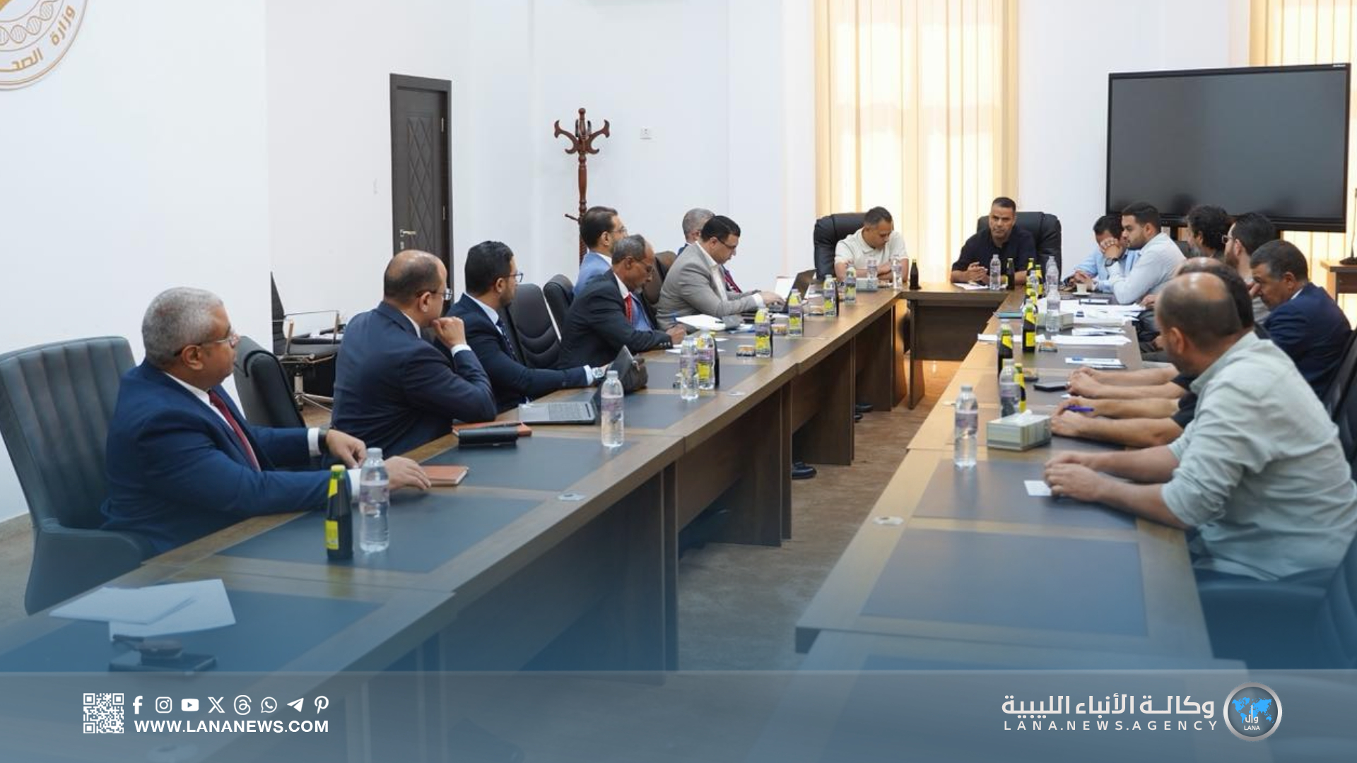 وزارة الصحة تبحث مع وفد المستشفى السعودي الألماني تطوير الخدمات الطبية في البلاد