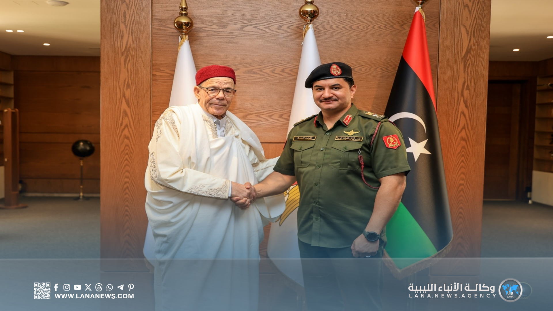 الفريق صدام خليفة يبحث مع الشيخ الأطيوش دور القبائل في دعم الاستقرار