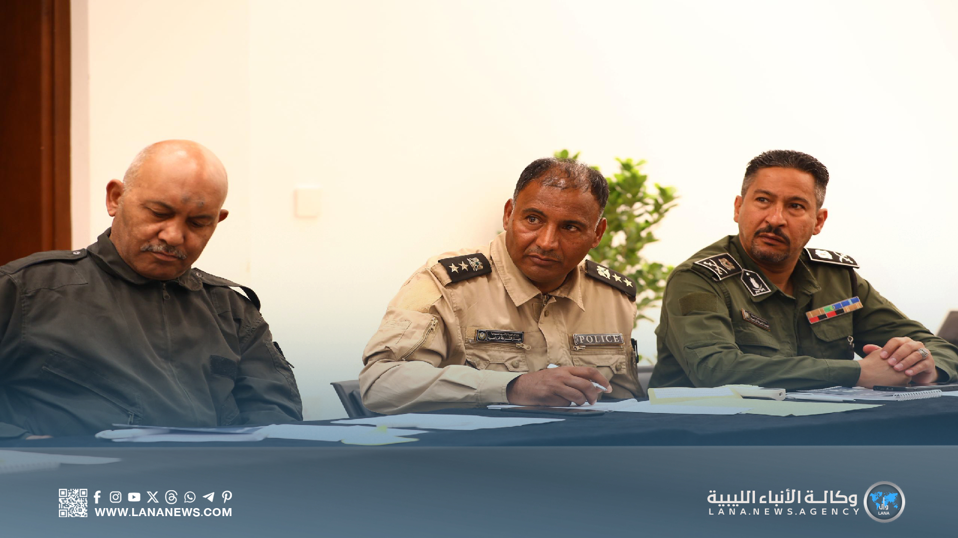 ورشة عمل مشتركة لوضع استراتيجية لمكافحة حرائق الجبل الأخضر