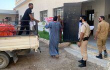 مديرية أمن المرقب تسلم معدات الاقتراع للمراكز الانتخابية بالبلدية