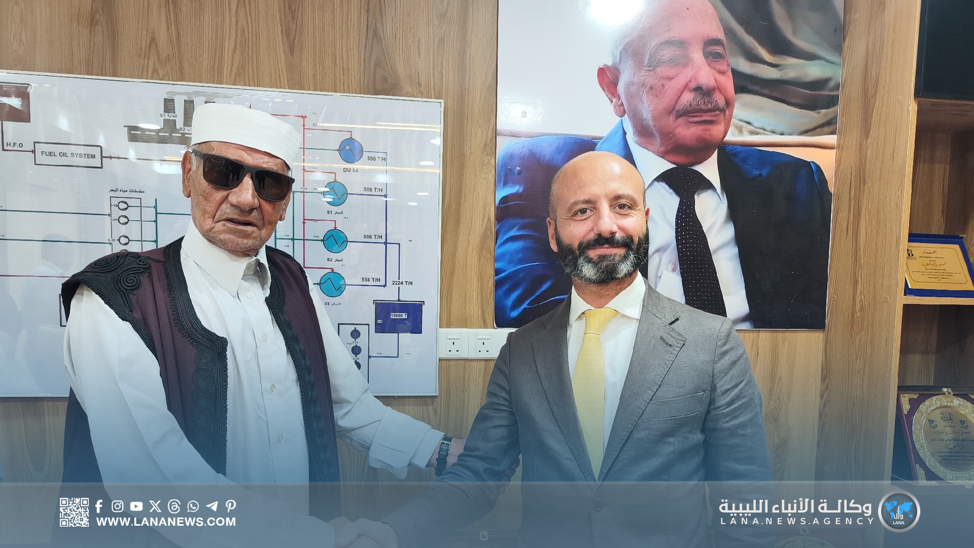 نائب السفير الإيطالي يبحث مع بلدية طبرق آليات التعاون في ملفات التعليم والبنية التحتية