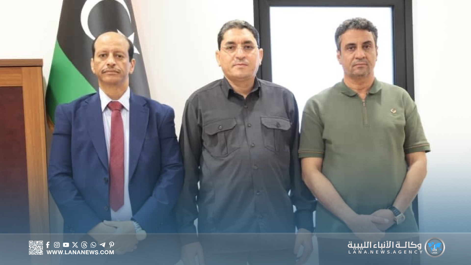 وزير العمل والتأهيل يلتقي وزير المواصلات لمناقشة التعاون المشترك