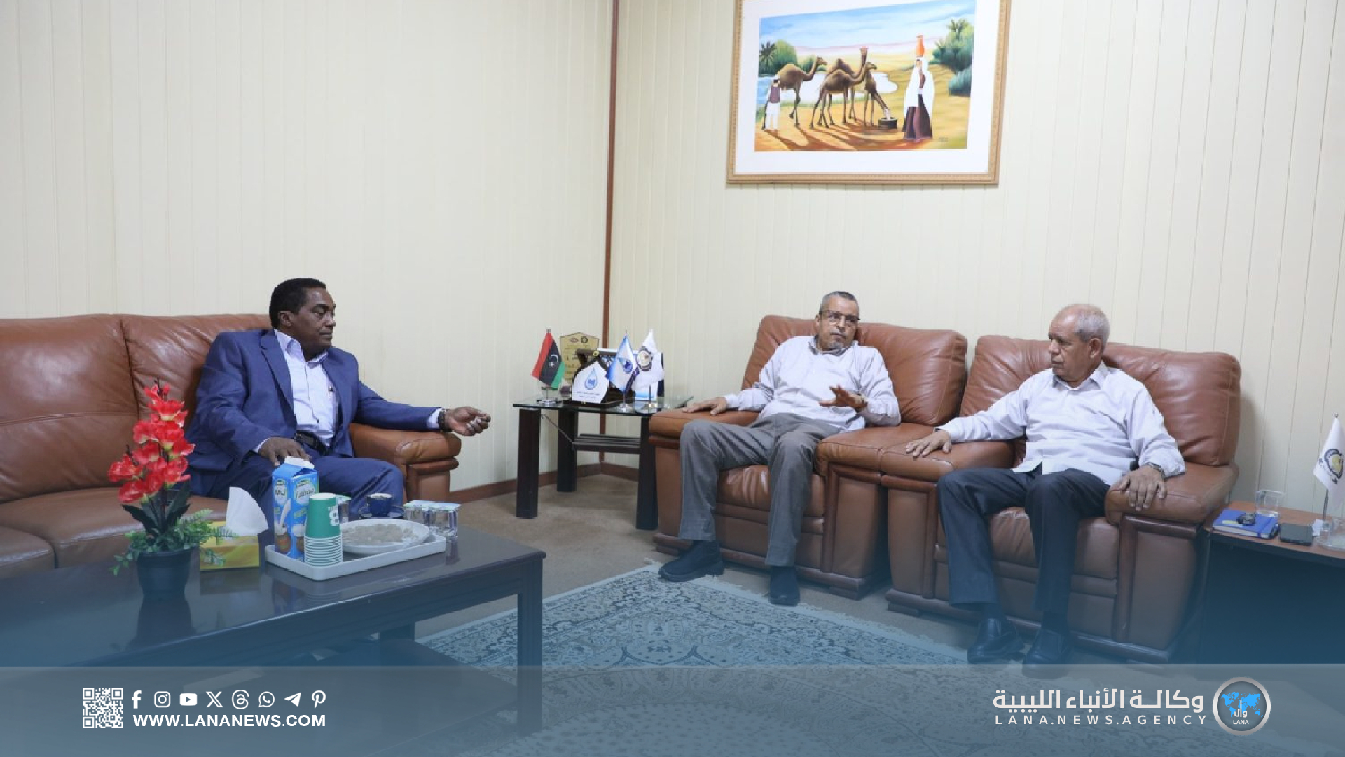 اجتماع ثلاثي بسبها لتعزيز التعاون العلمي بين جامعات الجنوب