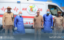 أطباء الجلدية بمستشفى بن سينا يجرون زيارة إلى مركز إيواء المهاجرين بسرت