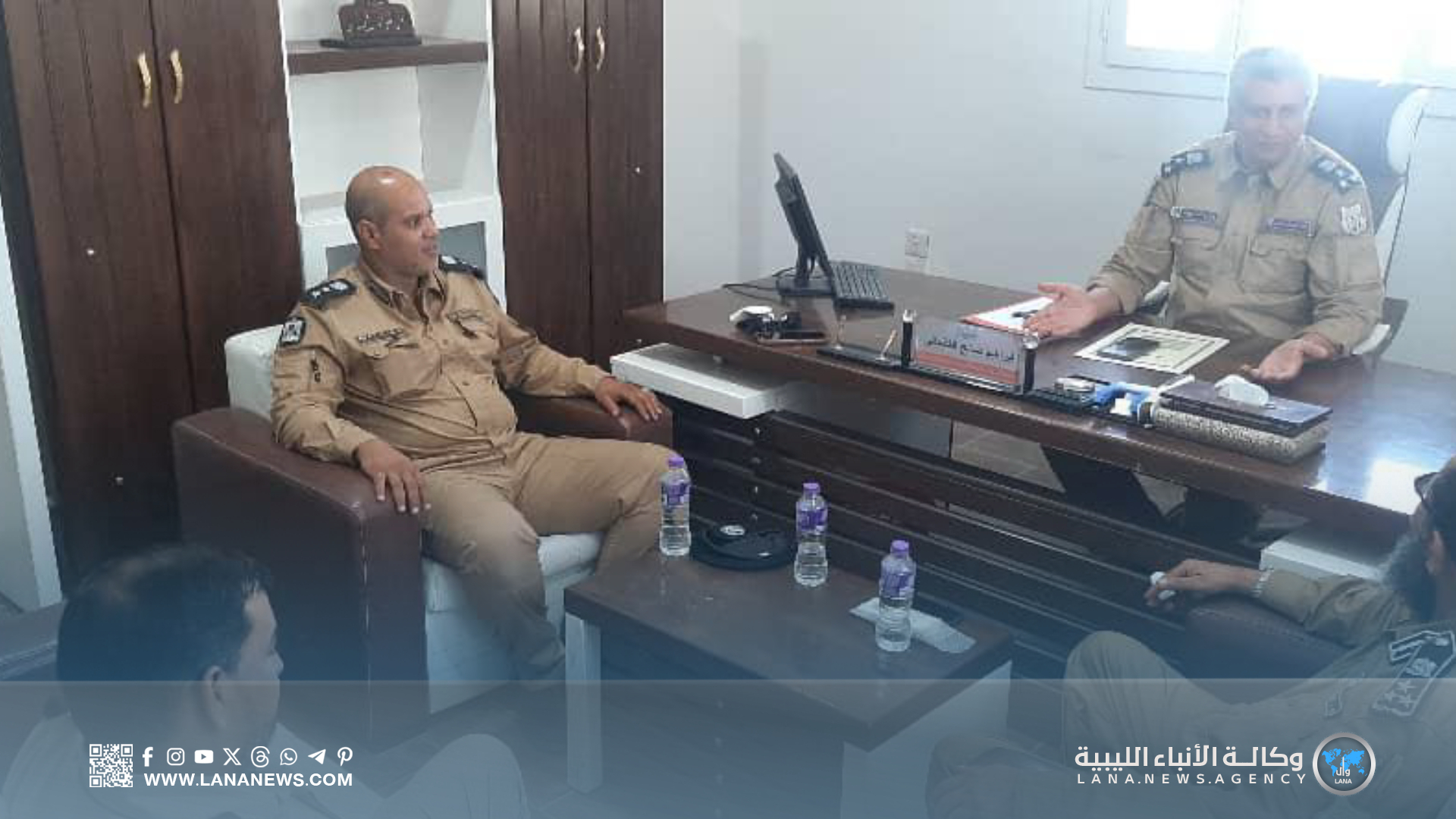 مدير الإدارة العامة لأمن السواحل يبحث دعم فرع الهلال النفطي وتفعيل النقاط البحرية