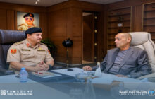 الفريق صدام خليفة يبحث مع رئيس الأمن الداخلي تعزيز التنسيق الأمني