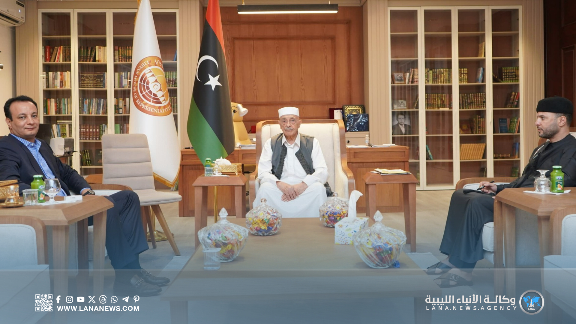 رئيس مجلس النواب يطلع على مستجدات مشاريع صندوق إعادة الإعمار