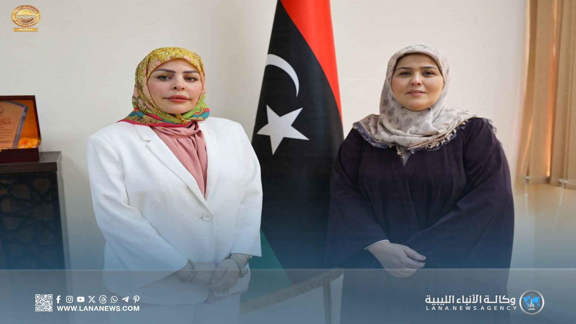 وزيرة المرأة تعلن عن زيارة مُرتقبة للجنوب وحلول لملف الليبيات المتزوجات من أجانب