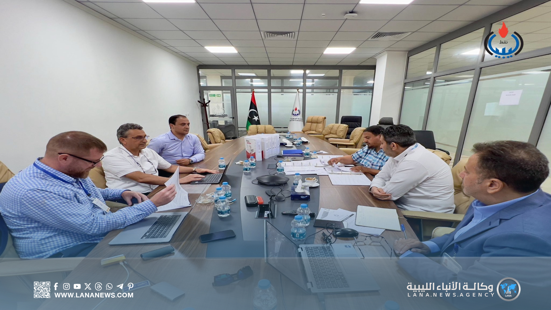 المؤسسة الوطنية للنفط تحصل على شهادة ISO 9001 لست إدارات فنية