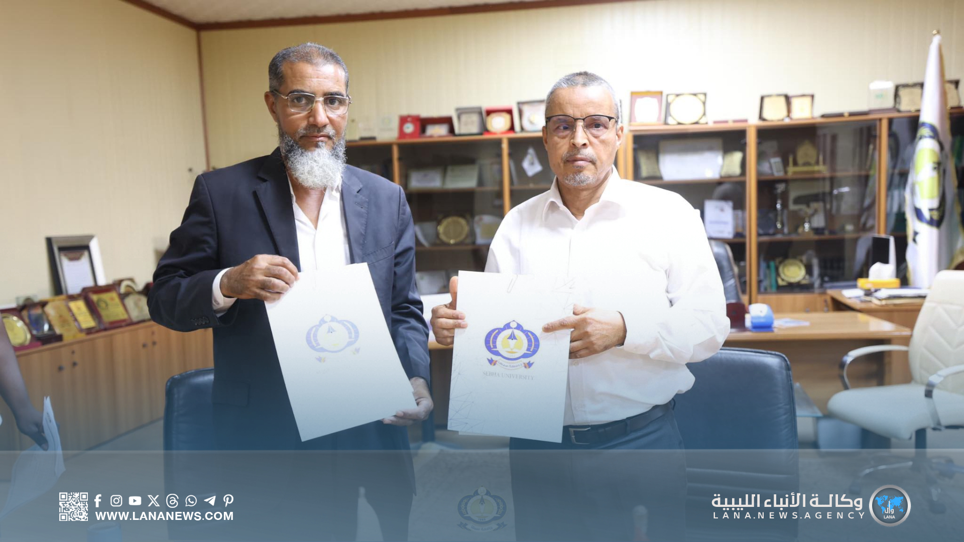 جامعة سبها تفتح آفاق التدريب لطلابها عبر شراكة مع تلفزيون ليبيا