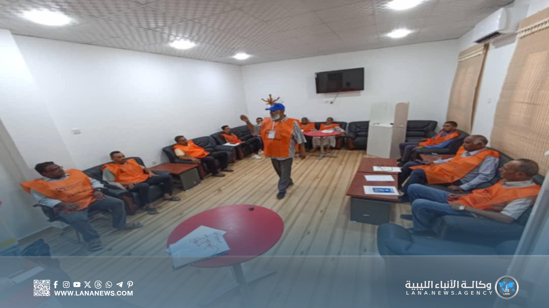 اختتام تدريب ومُحاكاة يوم الاقتراع لموظفي مراكز جالو وأوجلة وأجخرة