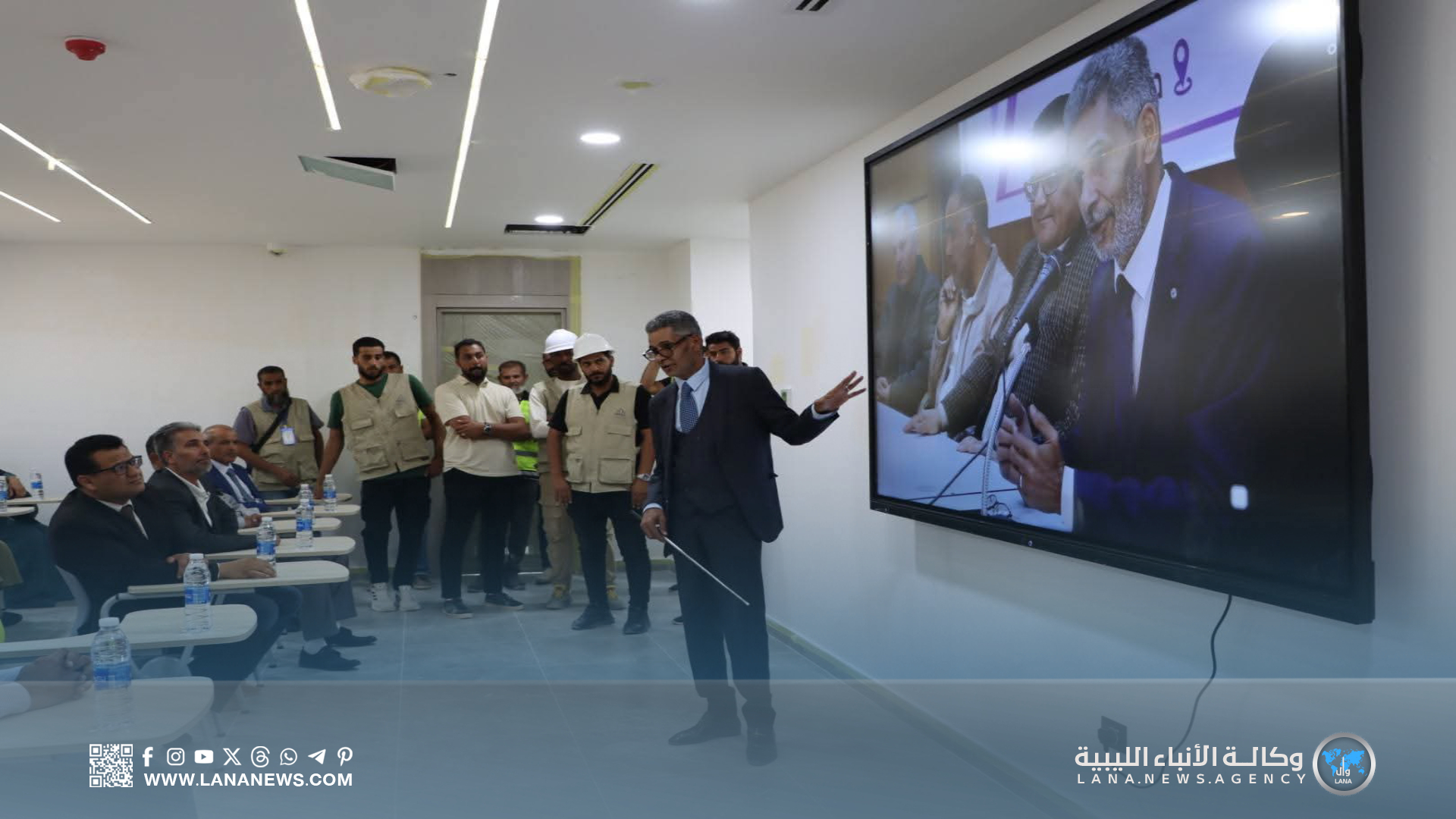 جامعة سرت تستعد لاستقبال الطلاب بقاعات دراسية حديثة بعد التطوير