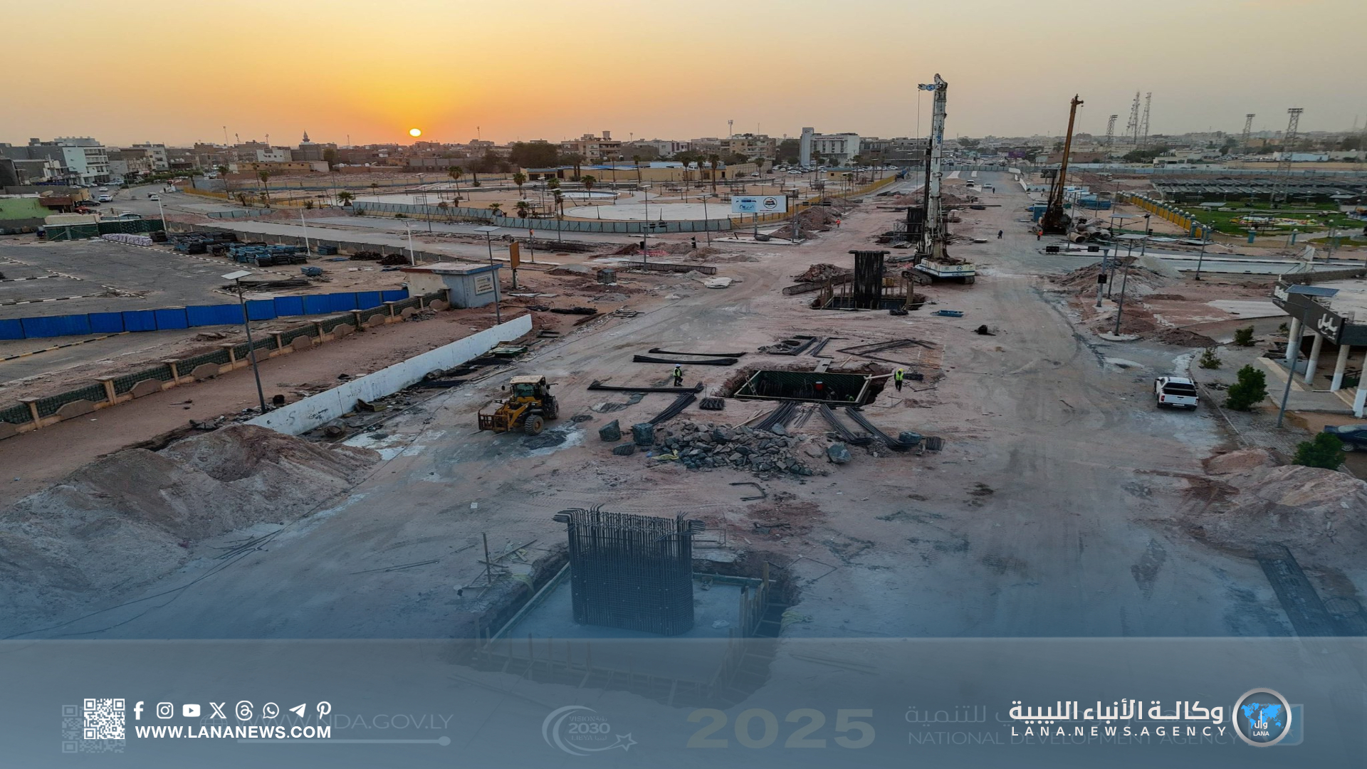 مشروع جسر بطل العبور يُواصل مراحل التنفيذ وفق المعايير الفنية