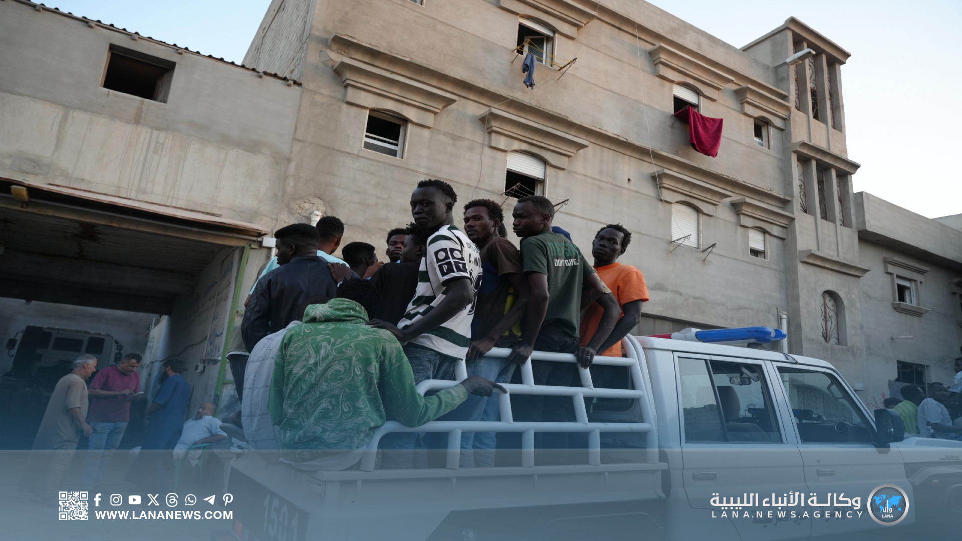 غُرفة العمليات الأمنية بطبرق تُواصل حملاتها لضبط أوضاع الوافدين والمُخالفين