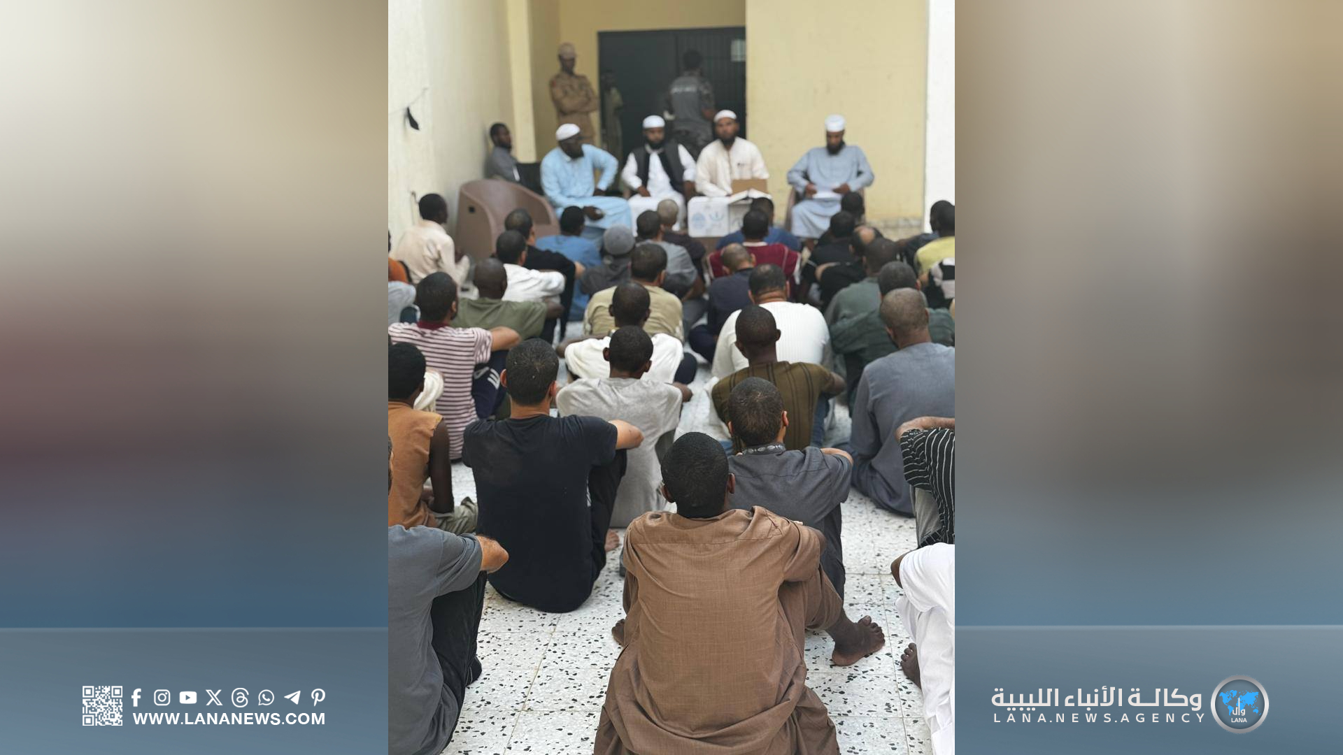 استمرار برامج تحفيظ القرآن والدروس الوعظية في مؤسسة الإصلاح والتأهيل بسبها