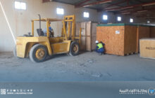 بدء نقل المعدات الخاصة بمحطة كهرباء مطار خليج سرت الدولي