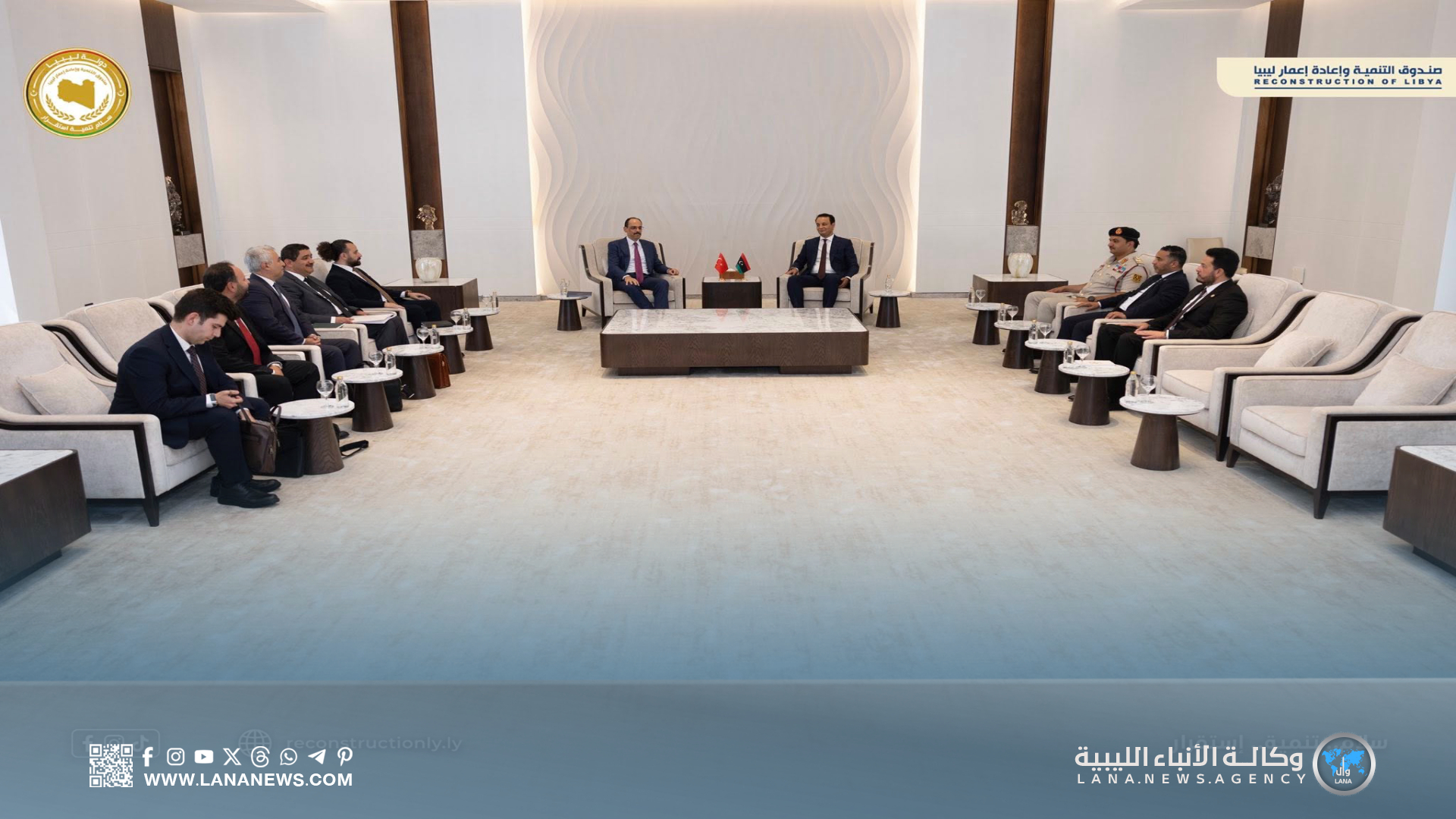 صندوق التنمية وجهاز المخابرات التركية يتباحثان توسيع التعاون الاستراتيجي