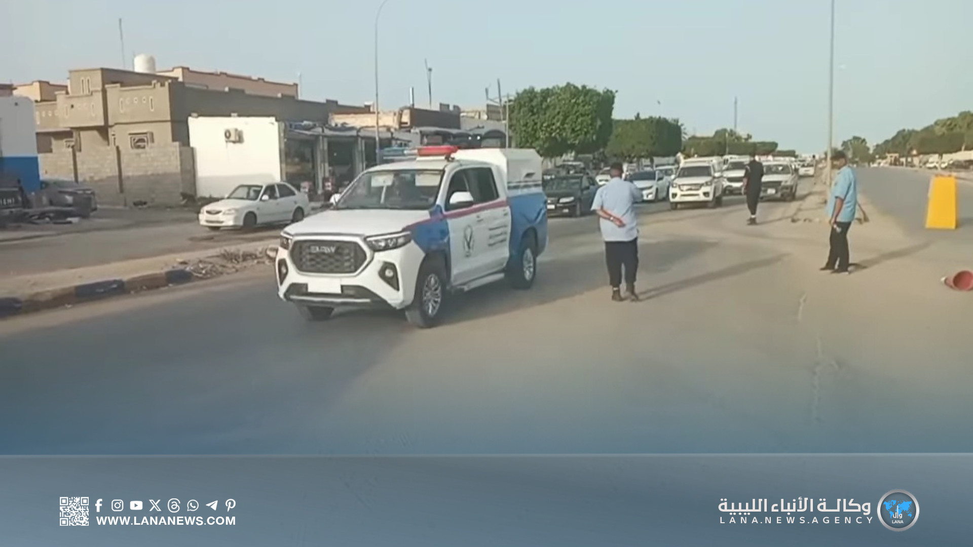 رئيس جهاز الحرس البلدي يصل سرت ضِمن حملة أمنية مُوسّعة