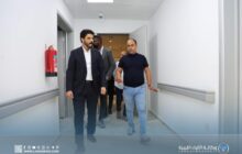 وكيل وزارة الصحة يتفقد مستشفى بنينا القروي