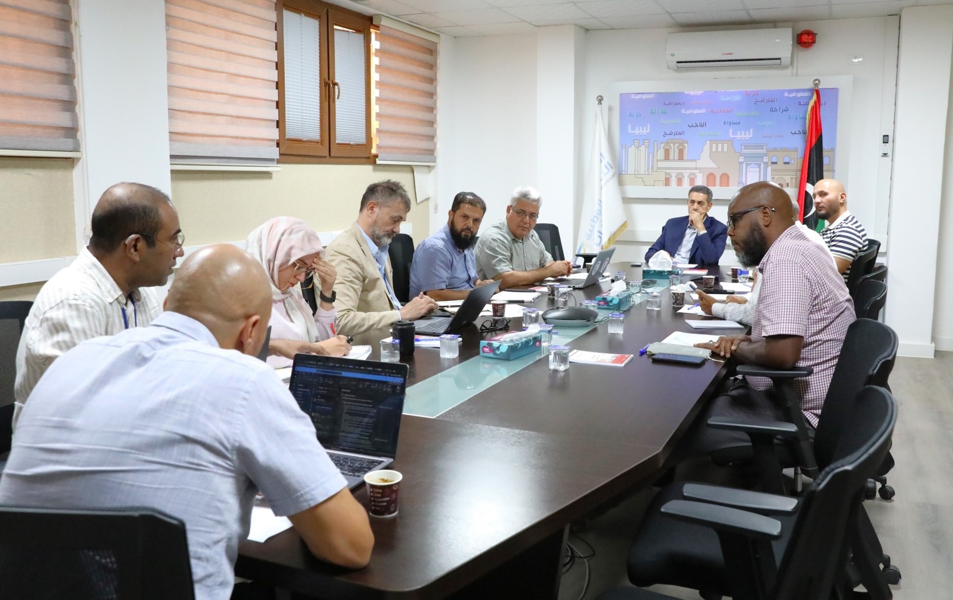 مفوضية الانتخابات تبحث خطة انتخابات المجموعة الثالثة للمجالس البلدية