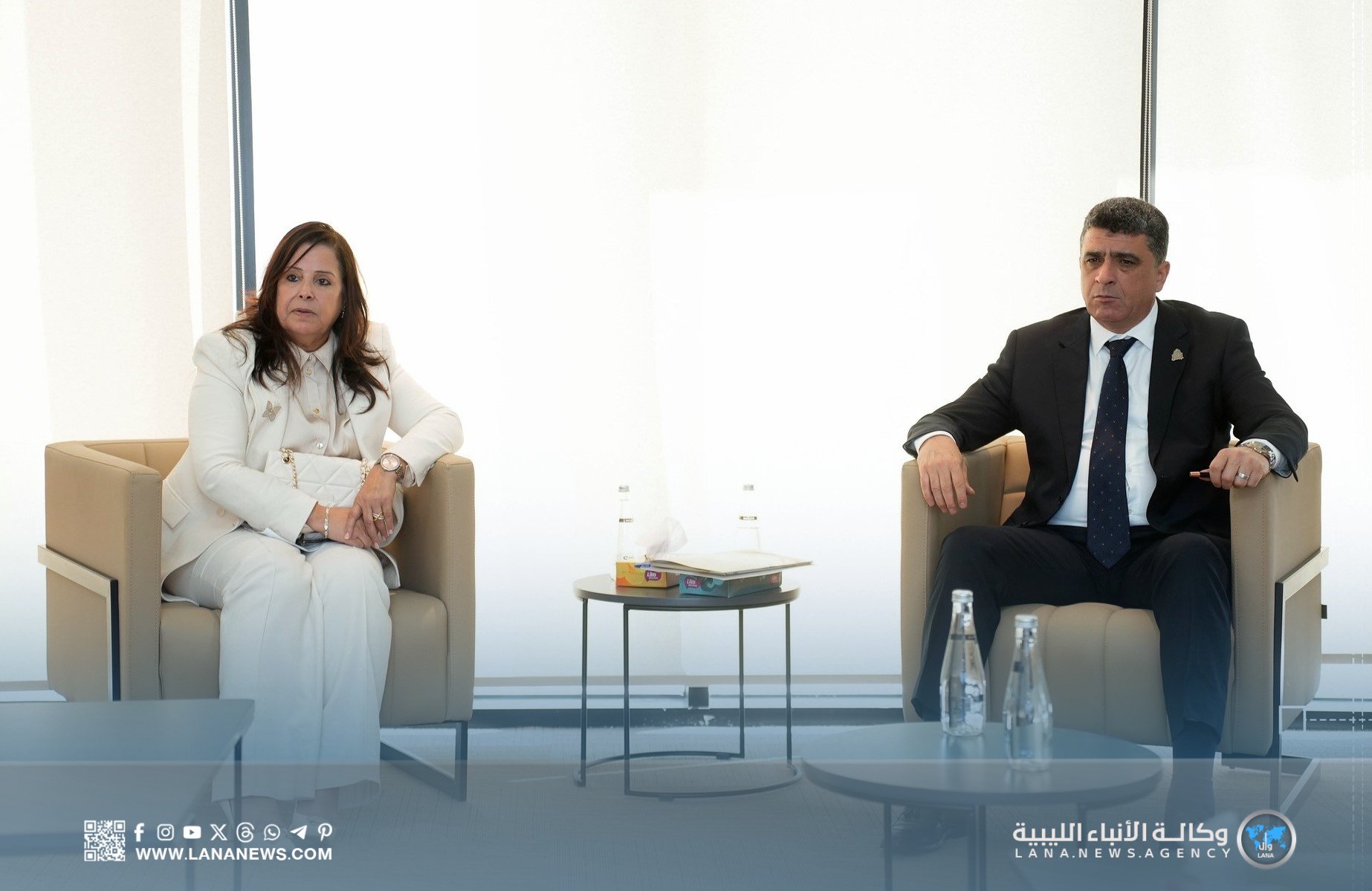 رئيس ديوان المحاسبة يلتقي نائب الأمين العام لمنظمة «الأرابوساي»