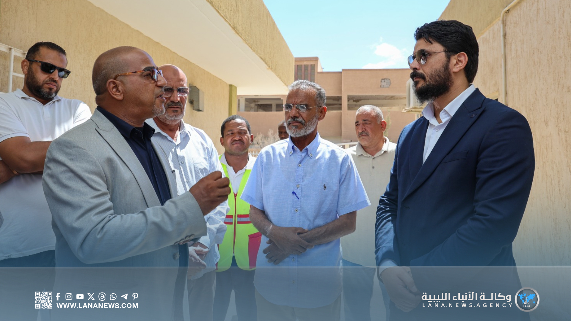 وكيل الصحة يتفقد مرافق الجفرة ضمن جولات المتابعة الميدانية