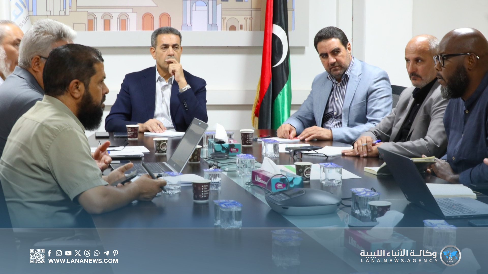 المفوضية الوطنية العليا تناقش ترتيبات انتخابات المجالس البلدية