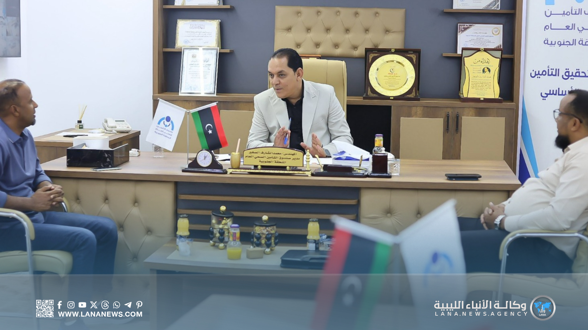 صندوق التأمين الصحي بالجنوب يبحث تحسين الرعاية مع المصحات الخاصة