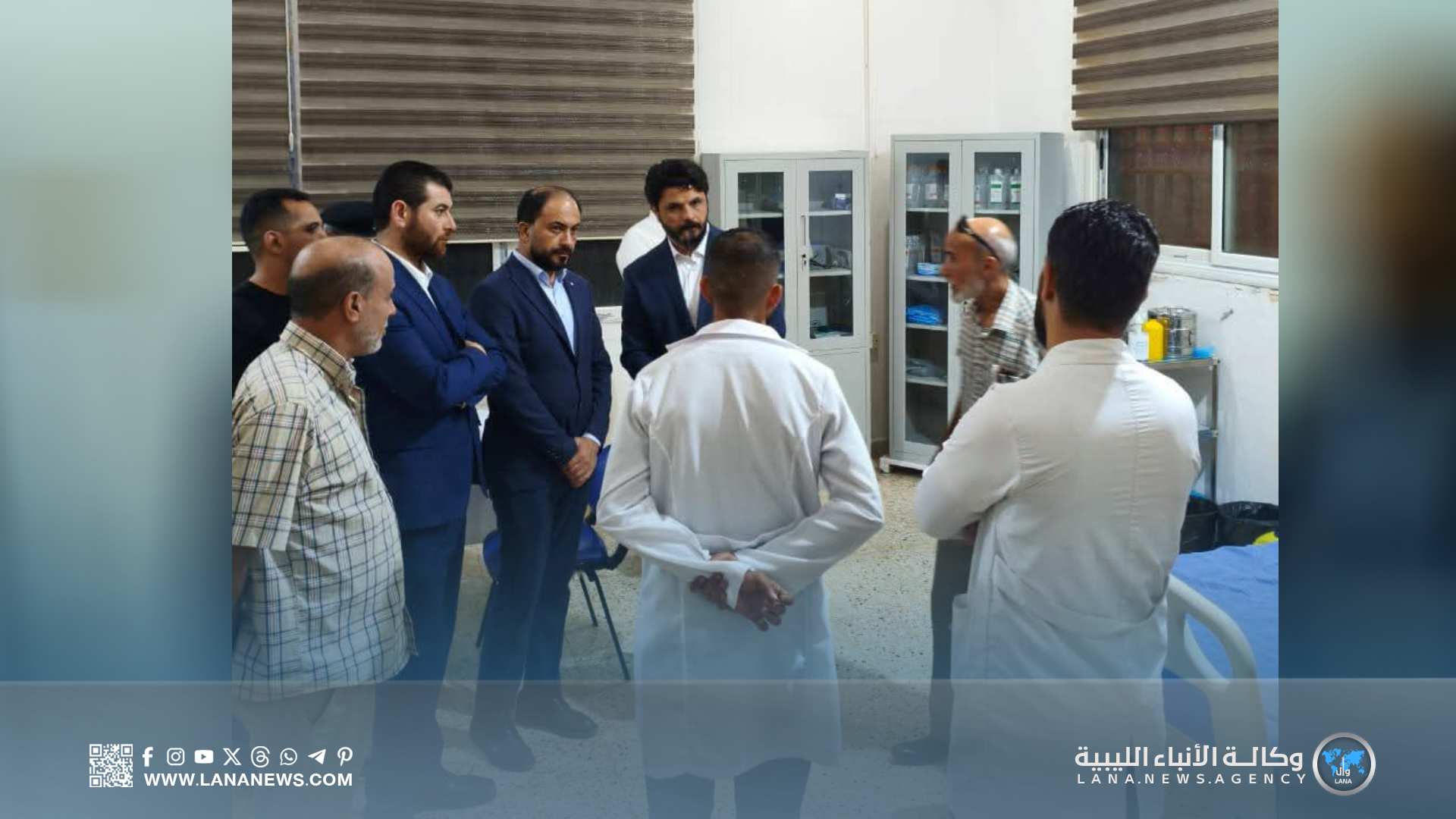 وكيل وزارة الصحة يتفقد مستشفى دريانة القروي