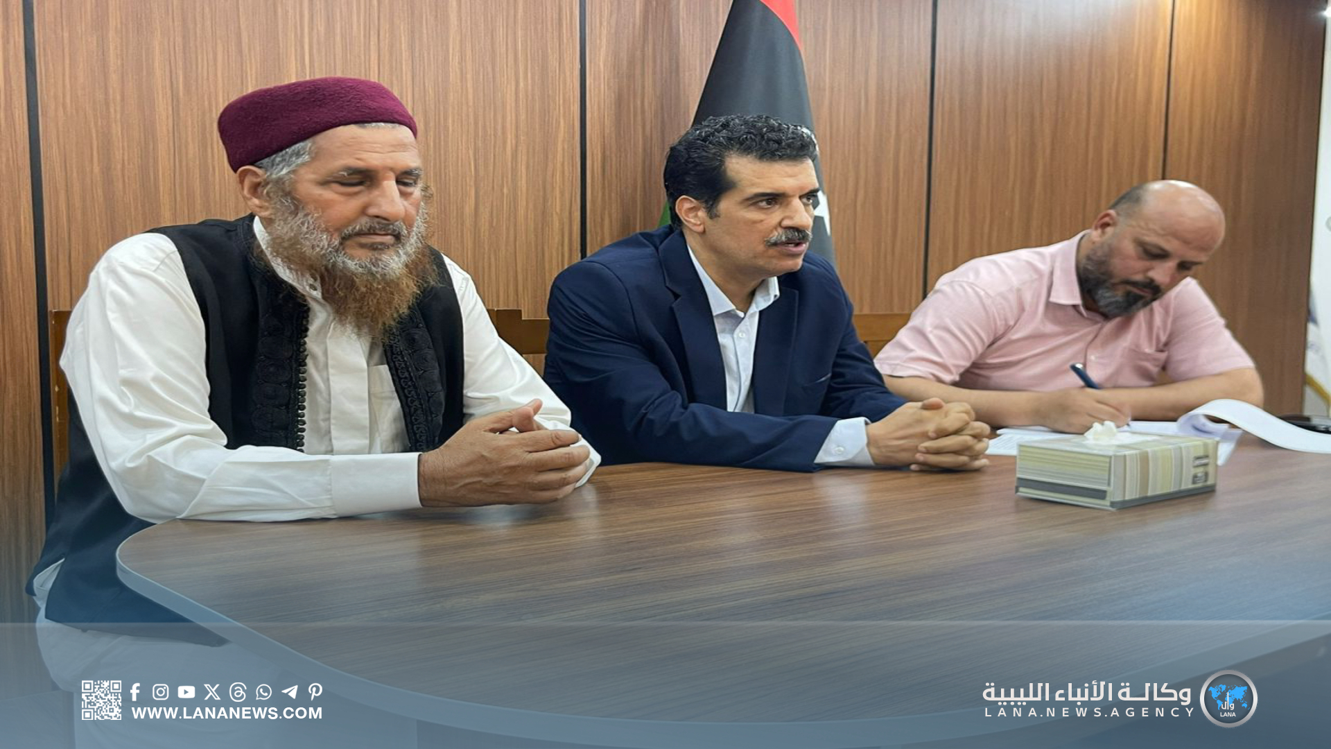 مدير صندوق دعم الزواج يلتقي بأعضاء نقابة المأذونين الشرعيين ببنغازي