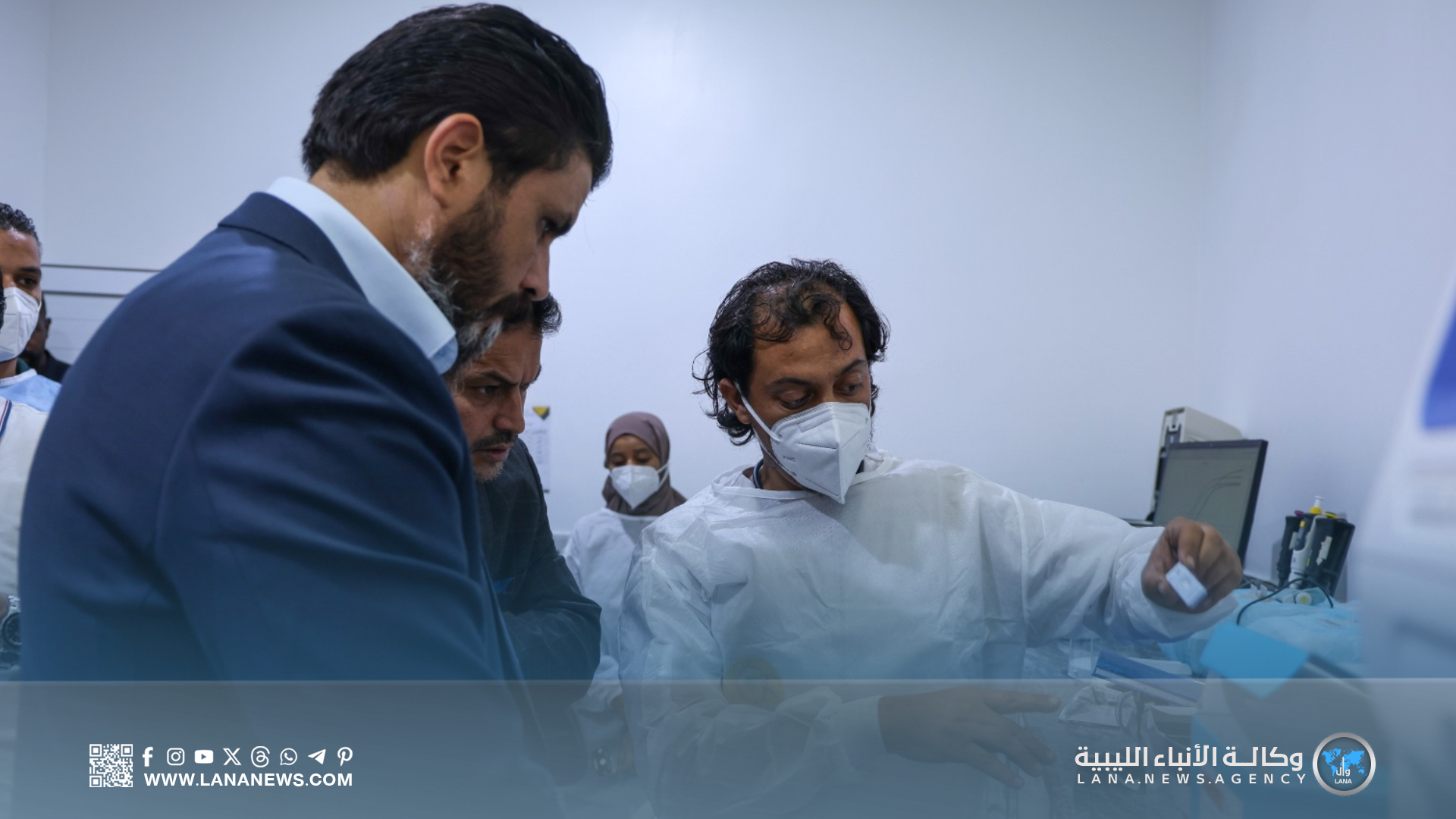 وكيل وزارة الصحة يتفقد المرافق الطبية في مدينة الكفرة