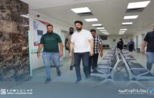 وكيل وزارة الصحة يتفقد تجهيزات مركز بنغازي الطبي ويُطالب بتحسين الخدمات