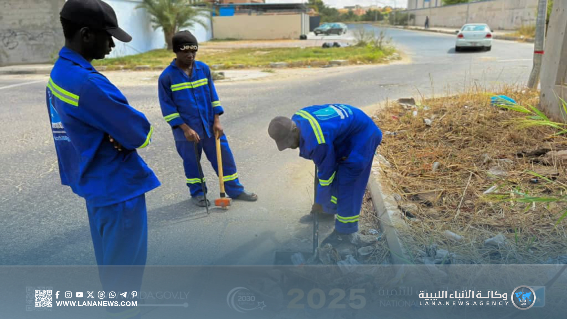 استعدادًا لموسم الأمطار.. حملة تنظيف واسعة لشبكات التصريف في سرت