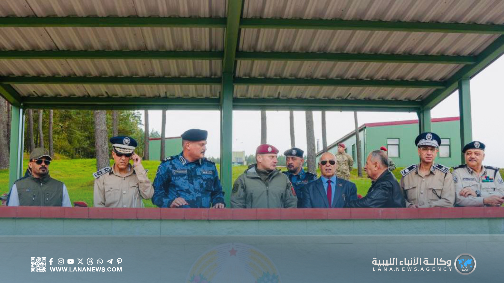 وفد وزارة الداخلية الليبية يطّلع على مهام وتدريبات الوحدات الخاصة في بيلاروسيا