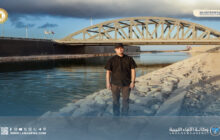 مدير صندوق التنمية يطلع على تقدم مشروع مجرى وادي درنة