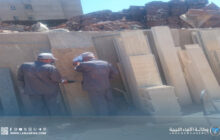 حملة مسح إشعاعي واسعة للمواد الصناعية ومواد البناء في سبها