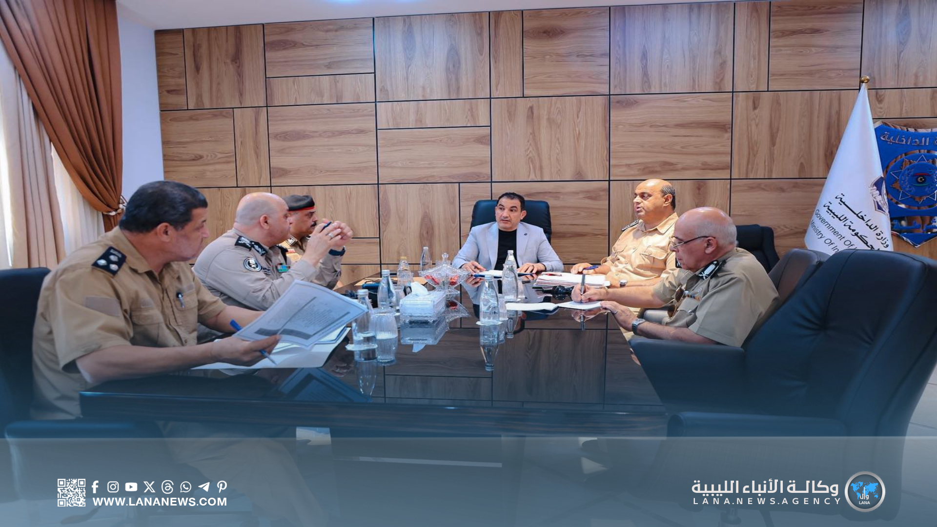 وزير الداخلية يُتابع الترتيبات الأمنية لاحتفالات عيد الشرطة الـــ 61 بسبها