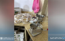 ضبط مصنع للبرجر الفاسد بسوق الجمعة وحملات على المقاهي والمحلات بمزدة