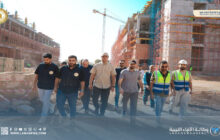 مدير عام صندوق التنمية يتفقد مشروعات صحية في بنغازي