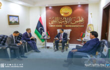 النائب الأول فوزي النويري يلتقي نائب السفير البريطاني لمناقشة التطورات السياسية