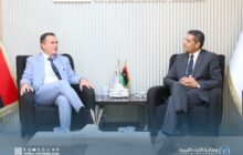 رئيس مفوضية الانتخابات يلتقي السفير الفرنسي لدى ليبيا