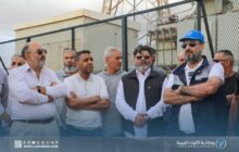 وزير الكهرباء يُدشّن محطة محمولة بضاحية «الفعاكات» غرب بنغازي