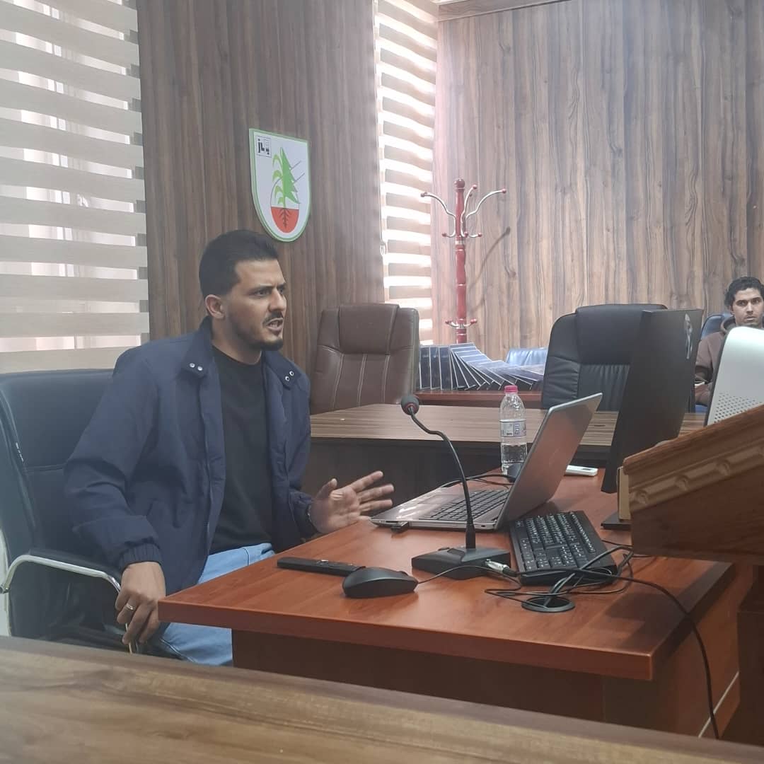 محاضرة بحثية حول أثر أنظمة الحراثة على التربة بمنطقة الحنية