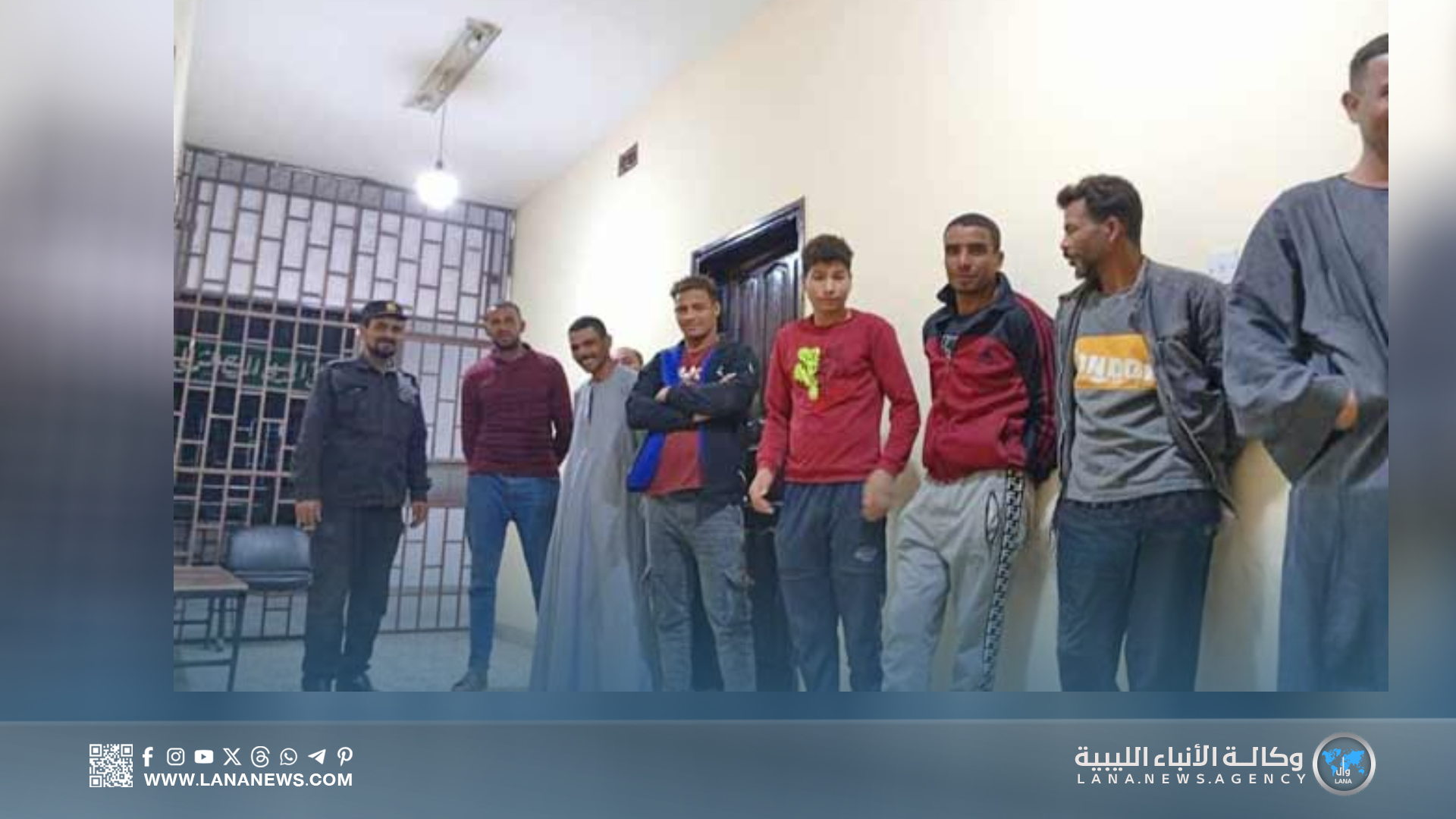 موسع | ضبط مهاجرين غير شرعيين في سبها والمرج وتنظيم العودة الطوعية لوافدين بطرابلس