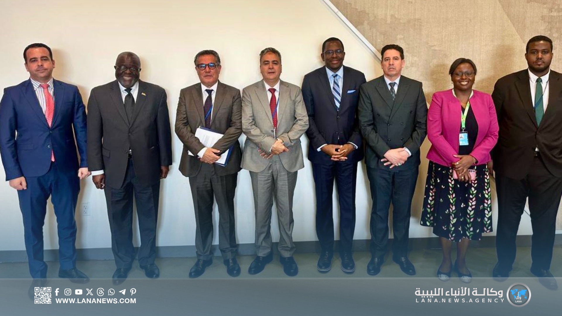 لجنة التحقق من الأموال الليبية المجمدة تناقش تنمية الأرصدة مع البعثات الدولية في نيويورك