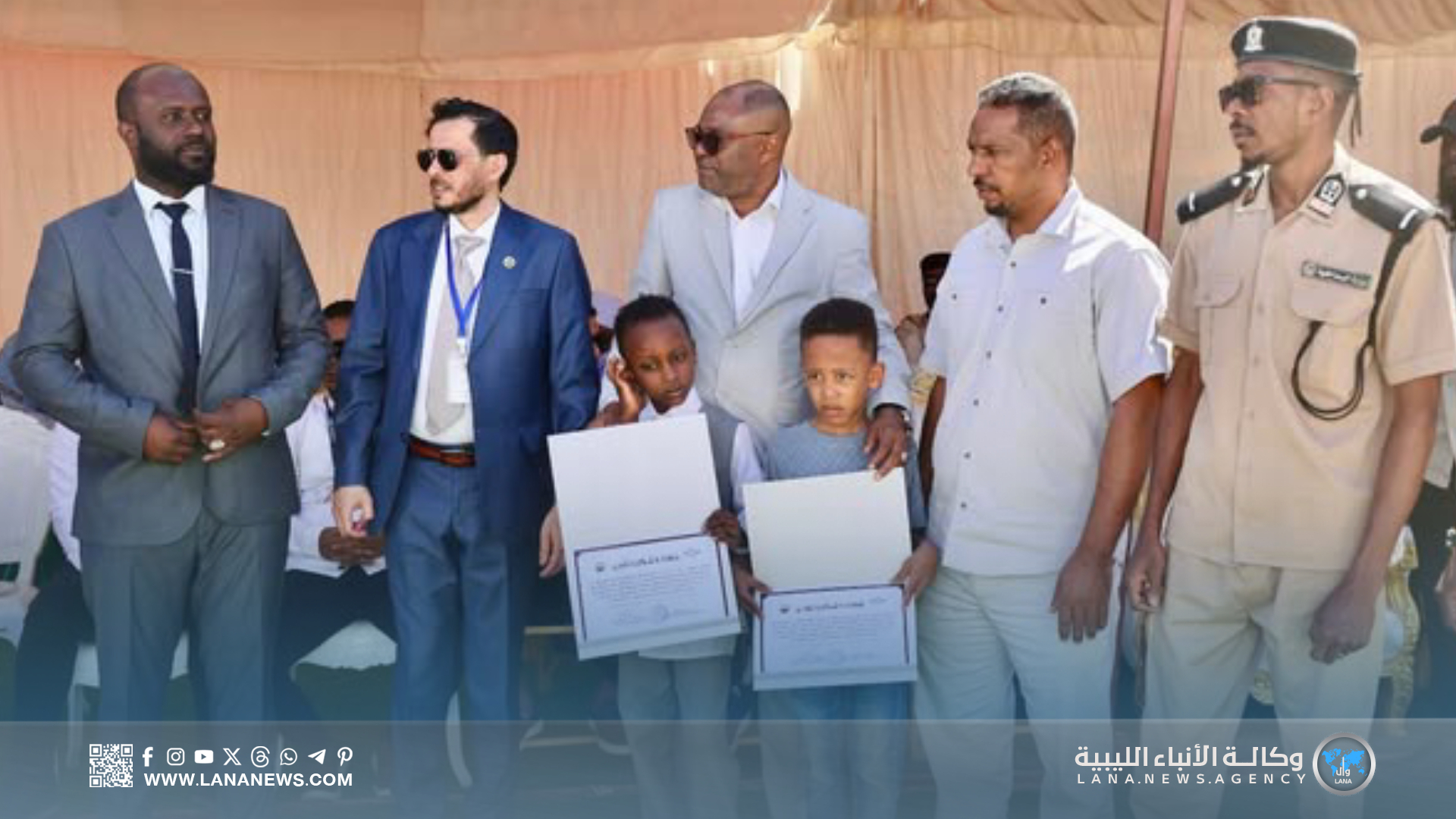 بلدية غات تكرم الشباب المتطوعين في مشروع إنشاء نقطة تعبئة الغاز