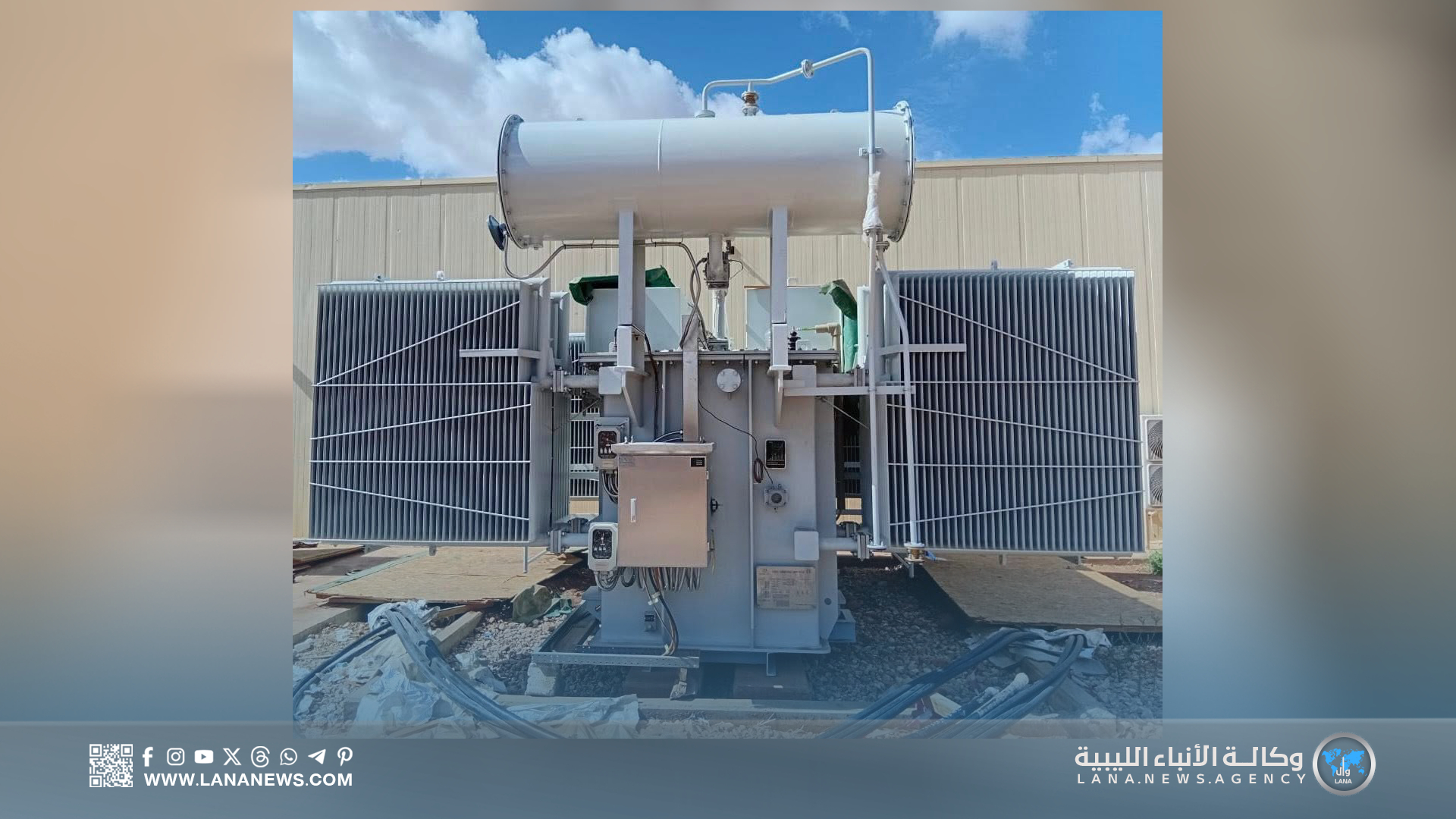 موسع | صرف محولين كهربائيين في بنغازي وانطلاق المراحل النهائية لمحطات حقن المرج والجنوب