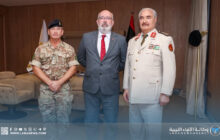 القائد العام يستقبل سفير المملكة المتحدة لدى ليبيا